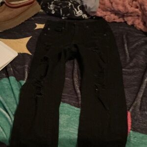 Aeropostale Black High Rise Jeggings
